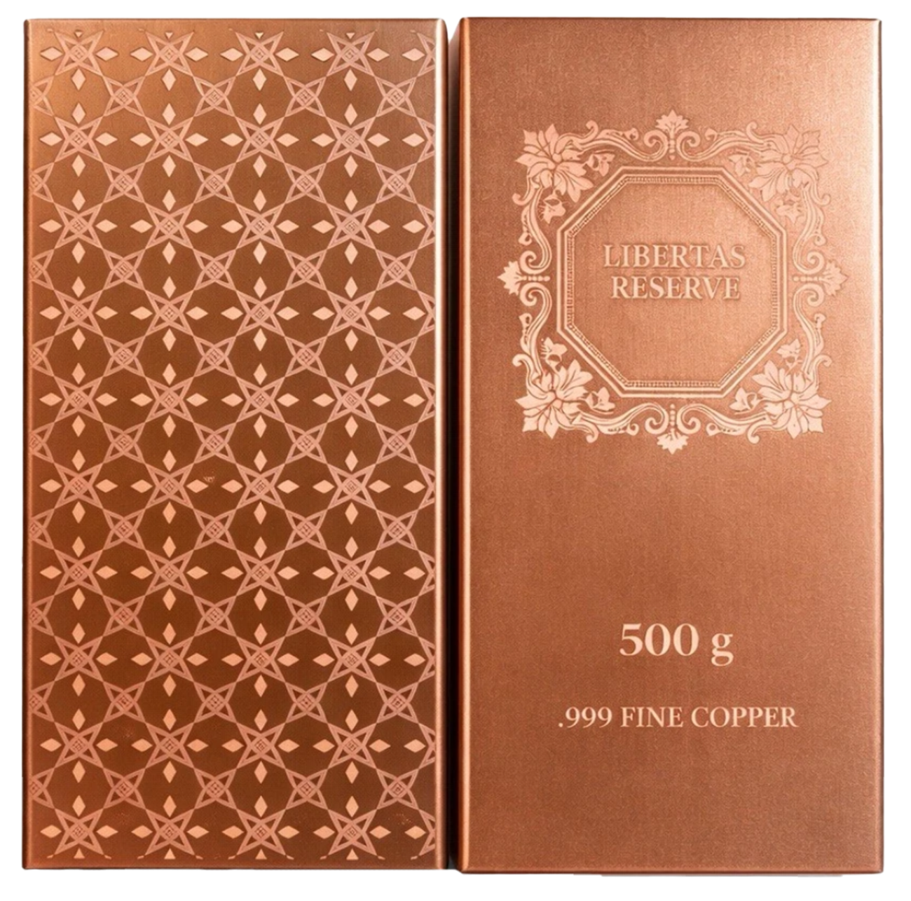 500g 99.9% Copper Bullion Bar