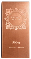 500g 99.9% Copper Bullion Bar